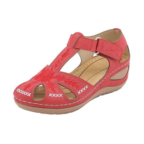 ReSin90s Plattform Sandalen Damen Orthopädische Sandalen Sommer Waschbare Slingback Slide Hohe Arch Orthopädische Schuhe Trekkingsandalen Casual Mode Strick Sandale Plateau Strandsandaletten ReSin90s Plattform Sandalen Damen Orthopädische Sandalen Sommer Waschbare Slingback Slide Hohe Arch Orthopädische Schuhe Trekkingsandalen Casual Mode Strick Sandale Plateau Strandsandaletten von ReSin90s