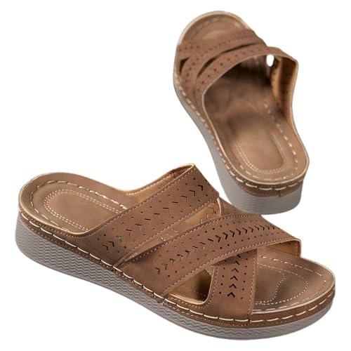ReSin90s Sandalen Damen Elegant Atmungsaktive Bequeme Weiche Fliegen Weben Sandale Open Toe Wedges Strand Im Freien Dicke Boden Sandalen Bequem Elegant Mode Sommersandalen ReSin90s Sandalen Damen Elegant Atmungsaktive Bequeme Weiche Fliegen Weben Sandale Open Toe Wedges Strand Im Freien Dicke Boden Sandalen Bequem Elegant Mode Sommersandalen von ReSin90s