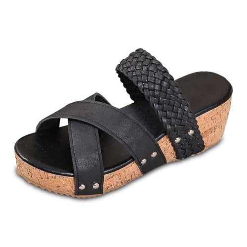 ReSin90s Sandalen Damen Elegant Casual Plateau Bequeme Orthopädische Wandersandalen Espadrilles Sandalen Mit Offener Zehenpartie Sommerschuhe Plateausandalen Pantoletten Frauen Slipper Sandals ReSin90s Sandalen Damen Elegant Casual Plateau Bequeme Orthopädische Wandersandalen Espadrilles Sandalen Mit Offener Zehenpartie Sommerschuhe Plateausandalen Pantoletten Frauen Slipper Sandals von ReSin90s