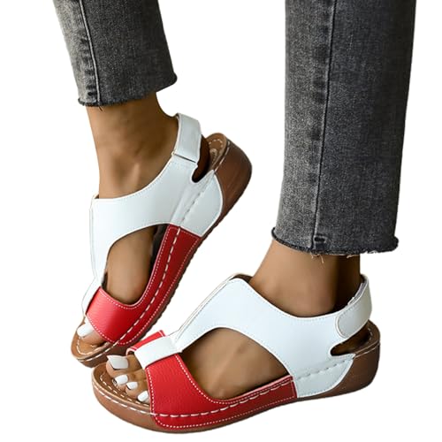 ReSin90s Sandalen Damen Elegant Leichte Orthopedische Sandals Schuhe Sommerschuhe Sport Weiche Bequem Fussbett Sommerschuhe Sommersandalen Casual Mode Strick Sandale Plateau Strandsandaletten ReSin90s Sandalen Damen Elegant Leichte Orthopedische Sandals Schuhe Sommerschuhe Sport Weiche Bequem Fussbett Sommerschuhe Sommersandalen Casual Mode Strick Sandale Plateau Strandsandaletten von ReSin90s