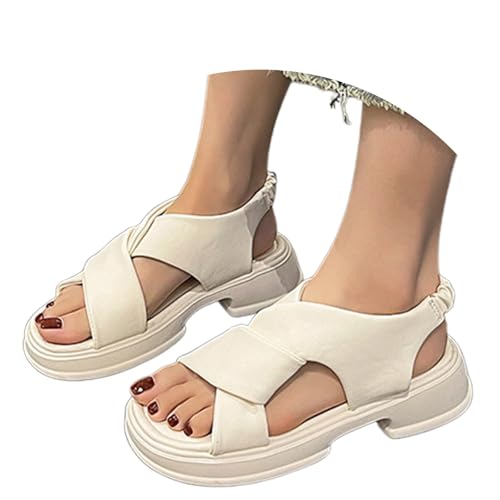 ReSin90s Sandalen Damen Elegant Waschbare Slingback Orthopädische Rutsche Sandalen Mit Strass Perlen Bohemia Strand Schuhe Sommerschuhe Casual Mode Strick Sandale Plateau Strandsandaletten ReSin90s Sandalen Damen Elegant Waschbare Slingback Orthopädische Rutsche Sandalen Mit Strass Perlen Bohemia Strand Schuhe Sommerschuhe Casual Mode Strick Sandale Plateau Strandsandaletten von ReSin90s