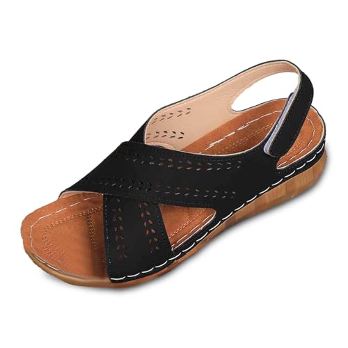 ReSin90s Sandalen Damen Mit Absatz Sommer Elegant Sandaletten Casual Keilsandalen Pantoletten Peeptoe Wedge Weiche Fußbett Pool Meer Strand Outdoor Sommerschuhe ReSin90s Sandalen Damen Mit Absatz Sommer Elegant Sandaletten Casual Keilsandalen Pantoletten Peeptoe Wedge Weiche Fußbett Pool Meer Strand Outdoor Sommerschuhe von ReSin90s