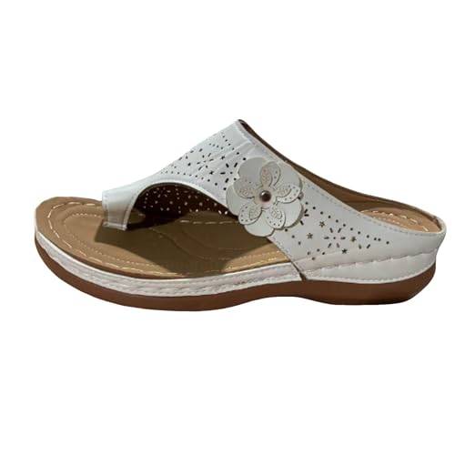 ReSin90s Sandalen Damen Sommer Zehentrenner Damen Mit Bequemer Sohle Slipper Sommerschuhe Orthopädische Sandale & Slides Festliche Offene Schuhe Strand Zehentrenner Rutschfest Badesandalen ReSin90s Sandalen Damen Sommer Zehentrenner Damen Mit Bequemer Sohle Slipper Sommerschuhe Orthopädische Sandale & Slides Festliche Offene Schuhe Strand Zehentrenner Rutschfest Badesandalen von ReSin90s