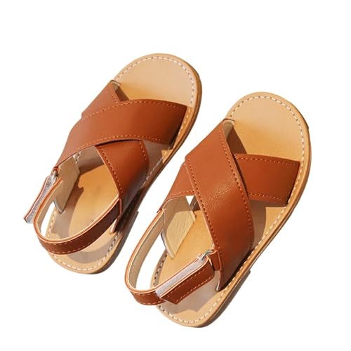 ReSin90s Sandalen Mädchen Kinderschuhe Offene Spitze Knöchelriemen Kleid Schuhe Hochzeit Für Kleinkind Bowknot Prinzessin Schuhe Peeptoe Summer Sandals Kids Girls Für Drinnen Und Draußen von ReSin90s