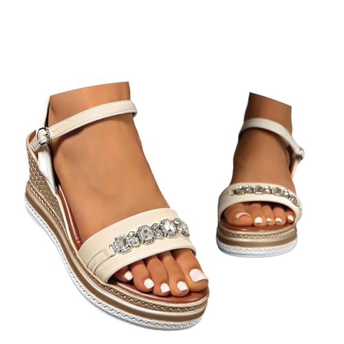 ReSin90s Sandalen & Slides Für Damen Knöchelriemen Offene Zehe Sommer Geflochtene Sandalen Bequeme Flach Elegant Sandaletten Sandale Sommerschuhe Bequem Elegant Mode Sommersandalen ReSin90s Sandalen & Slides Für Damen Knöchelriemen Offene Zehe Sommer Geflochtene Sandalen Bequeme Flach Elegant Sandaletten Sandale Sommerschuhe Bequem Elegant Mode Sommersandalen von ReSin90s