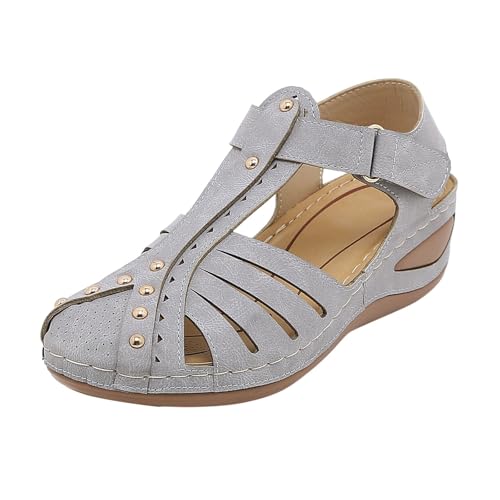ReSin90s Sandalette Damen Elegant Weite H Sandaletten Keilabsatz Wedges Sommer Frauen Peeptoes Absatz Pantoletten Weiche Fußbett Pool Meer Strand Outdoor Sommerschuhe ReSin90s Sandalette Damen Elegant Weite H Sandaletten Keilabsatz Wedges Sommer Frauen Peeptoes Absatz Pantoletten Weiche Fußbett Pool Meer Strand Outdoor Sommerschuhe von ReSin90s