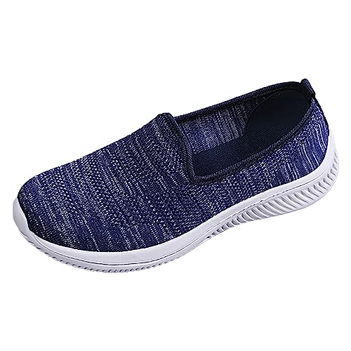 ReSin90s Sneaker Damen Laufschuhe Bequeme Mesh Sneaker Leichte Atmungsaktiv Fitnessschuhe Jogging Schuhe Atmungsaktiv Laufschuhe Freizeitschuhe Gesundheitsschuh Mesh Trainer Minimalistische von ReSin90s