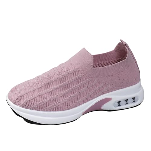 ReSin90s Sneaker Damen Laufschuhe Bequeme Slip Auf Casual Flat Mocassin Vermascht Memory Schaum Schuhe Mit Keilabsatz Wanderschuhe Halbschuhe Outdoor Laufschuhen Turnschuhe ReSin90s Sneaker Damen Laufschuhe Bequeme Slip Auf Casual Flat Mocassin Vermascht Memory Schaum Schuhe Mit Keilabsatz Wanderschuhe Halbschuhe Outdoor Laufschuhen Turnschuhe von ReSin90s