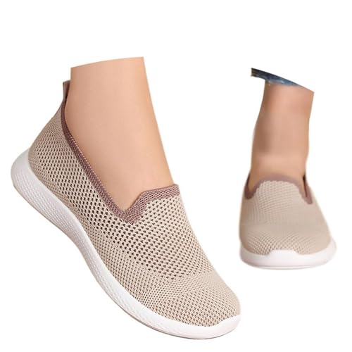 ReSin90s Sneaker Damen Laufschuhe Orthopädische Schuhe Bequeme Diabetiker Schuhe Leichte Atmungsaktive Sneaker Mit Keilabsatz Wanderschuhe Halbschuhe Memory Foam Turnschuhe Sportschuhe von ReSin90s