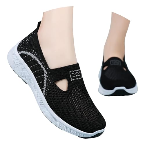 ReSin90s Sneaker Damen Laufschuhe Weite H Krankenschwester Sommerschuhe Sommer Leicht Walkingschuhe Bequem Sneaker Mit Keilabsatz Wanderschuhe Halbschuhe Outdoor Running Tennisschuhe ReSin90s Sneaker Damen Laufschuhe Weite H Krankenschwester Sommerschuhe Sommer Leicht Walkingschuhe Bequem Sneaker Mit Keilabsatz Wanderschuhe Halbschuhe Outdoor Running Tennisschuhe von ReSin90s