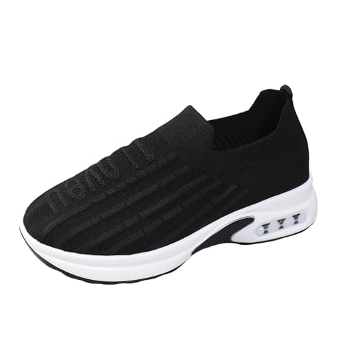 ReSin90s Sneaker Damen Loafer Slipper Bequeme Schlupfschuhe Weich rutschfest Orthopädische rutschfest Atmungsaktiv Leichtgewichts Gesundheitsschuh Mesh Trainer Minimalistische von ReSin90s