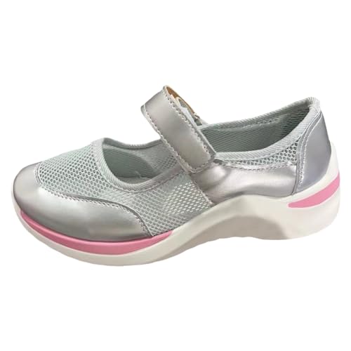 ReSin90s Sneaker Damen Loafer Slipper Sommer Walkingschuhe Joggingschuhe Freizeitschuhe Atmungsaktiv Krankenschwester Schuhe Mit Keilabsatz Wanderschuhe Halbschuhe Memory Foam Turnschuhe Sportschuhe von ReSin90s