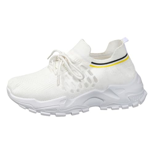 ReSin90s Sneaker & Sportschuhe Für Damen Straßenlaufschuhe rutschfest Atmungsaktiv Leichtgewichts Sportschuhe Einfarbig Flache Walkingschuhe ReSin90s Sneaker & Sportschuhe Für Damen Straßenlaufschuhe rutschfest Atmungsaktiv Leichtgewichts Sportschuhe Einfarbig Flache Walkingschuhe von ReSin90s