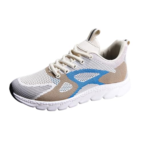 ReSin90s Sneakers Damen Turnschuhe Laufschuhe PU Spritzschutz Luftkissen Leicht rutschfest Straßenlaufschuhe Laufschuhe Fitness Schuhe Walkingschuhe Für Trekking von ReSin90s
