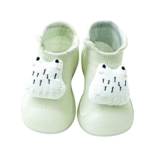 ReSin90s Sockenschuhe Baby Krabbelschuhe Baby, ABS rutschfeste Socken Sneaker Cartoon Stricken Anti-Rutsch Jungen & Mädchen Kinderhausschuhe Sockenschuhe von ReSin90s