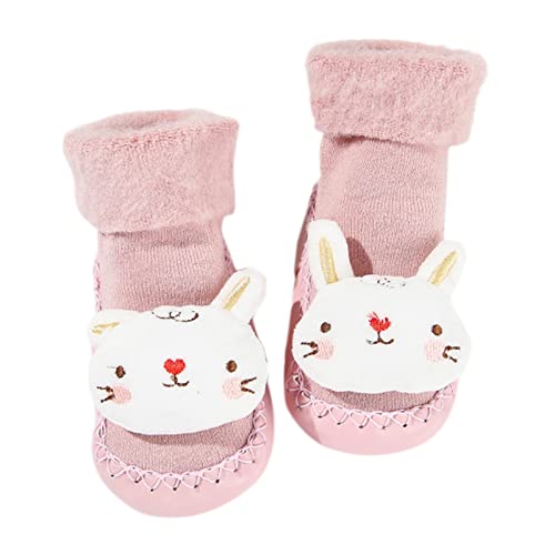 ReSin90s Sockenschuhe Baby Krabbelschuhe Baby, Weich Flach Gummisohle Anti-Rutsch Lauflernschuhe Babyschuhe Kinder Mädchen Barfussschuhe Kindergarten Slippers Jungen von ReSin90s