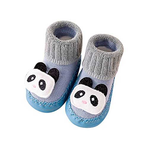 ReSin90s Sockenschuhe Baby Krabbelschuhe Baby, Hausschuhe Kinder Turnschläppchen Stricken Lauflernschuhe Socken Schuhe Sockenschuhe Mädchen Indoor Outdoor Schuhe von ReSin90s