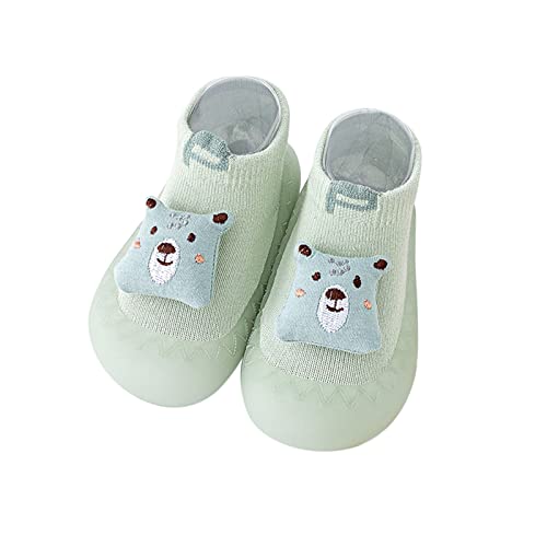 ReSin90s Sockenschuhe Baby Krabbelschuhe Lauflernschuhe Kleinkind Schuhe Komfortabel Hallenschuhe Socken Schuhe Kinder Mädchen Barfussschuhe Kindergarten Slippers Jungen von ReSin90s
