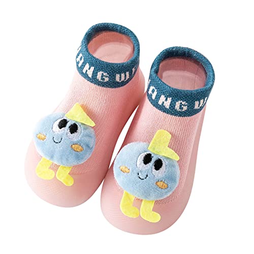 ReSin90s Sockenschuhe Baby Krabbelschuhe Lauflernschuhe Weiche Gummisohle rutschfeste Barfußschuhe Schnelltrocknendem Baby Barfußschuhe Kinderschuhe Für Baby Mädchen Junge von ReSin90s