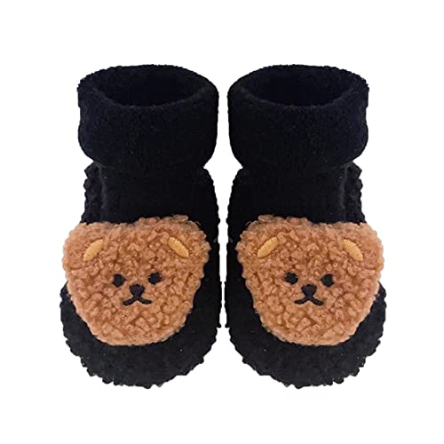 ReSin90s Sockenschuhe Kinder Krabbelschuhe rutschfeste Lauflerner Schuhe Kleinkind Weicher Stricken Kinderschuhe Unisex Babybodenschuhe Hausschuhe Für Mädchen Junge von ReSin90s