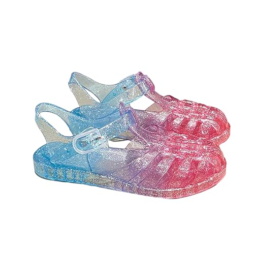 ReSin90s Sommer Kinder Sandalen Mädchen Offene Spitze Knöchelriemen Kleid Schuhe Hochzeit Für Kleinkind Bowknot Prinzessin Schuhe Bequemes Hausschuhe Barfußschuhe Freizeitschuhe Strandsandale Outdoor von ReSin90s