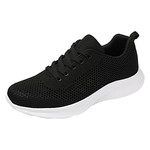 ReSin90s Sportschuhe Damen Turnschuhe Straßenlaufschuhe rutschfest Leichtgewichts Atmungsaktiv Laufschuhe Fitness Schuhe Walkingschuhe Für Trekking von ReSin90s