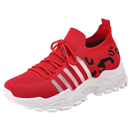 ReSin90s Sportschuhe Damen Turnschuhe rutschfeste Leichtgewichts Straßenlaufschuhe Sneaker Bequeme Sportschuhe Freizeitschuhe Outdoor Running Schuhe von ReSin90s
