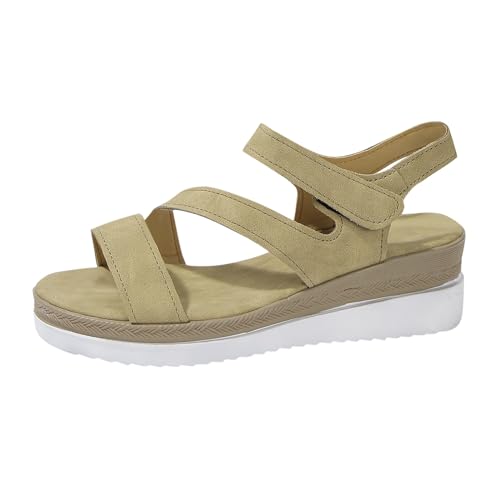 Sandalen Damen Mit Absatz Casual Damen Sommer Elegant Wedge Peep Toe High Heel Plattform Pantoletten Weiche Fußbett Pool Meer Strand Outdoor Sommerschuhe Sandalen Damen Mit Absatz Casual Damen Sommer Elegant Wedge Peep Toe High Heel Plattform Pantoletten Weiche Fußbett Pool Meer Strand Outdoor Sommerschuhe von ReSin90s
