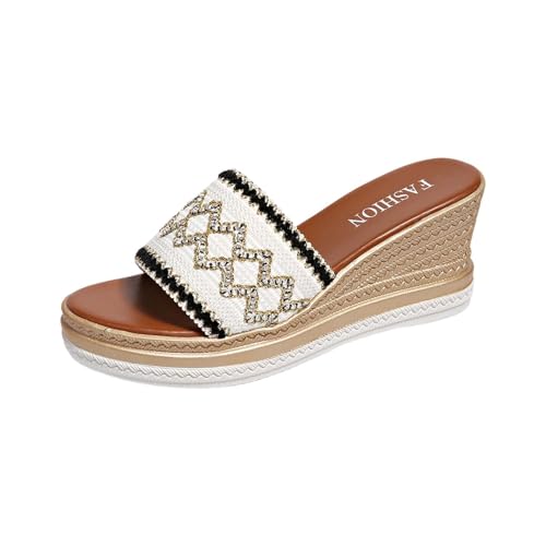 Sandalen Damen Mit Keilabsatz Reißverschluss Plateau Frauen Schuhe Bequem Sandaletten Open Toe Wedges Strand Im Freien Dicke Boden Sandalen Casual Ankle Elastic Strandsandaletten Flip Flops Sandalen Damen Mit Keilabsatz Reißverschluss Plateau Frauen Schuhe Bequem Sandaletten Open Toe Wedges Strand Im Freien Dicke Boden Sandalen Casual Ankle Elastic Strandsandaletten Flip Flops von ReSin90s