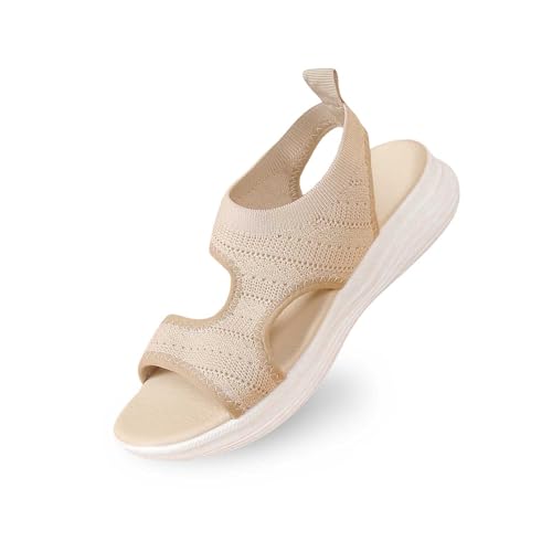 Sandalen Damen Sommer Casual Damen Sommer Elegant Wedge Peep Toe High Heel Plattform Pantoletten Weiche Fußbett Pool Meer Strand Outdoor Sommerschuhe Sandalen Damen Sommer Casual Damen Sommer Elegant Wedge Peep Toe High Heel Plattform Pantoletten Weiche Fußbett Pool Meer Strand Outdoor Sommerschuhe von ReSin90s