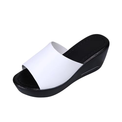 Sandalen & Slides Für Damen Strand Bequem Slingback Kleid Schuhe Anti-Rutsch Sommerschuhe Mit Keilabsatz Sommerschuhe Komfortable Strandsandalen Bohemian Strand Sandaletten Riemchensandalen von ReSin90s