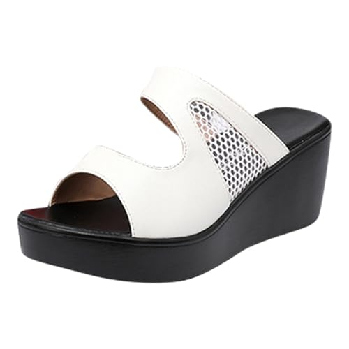 Sandaletten Damen Elegante Plateau Sandals Zum Hineinschlüpfen Sommerschuhe Waschbare Slingback Orthopädische Slide Sandalen Flach Strand Schuhe Bohemian Sandaletten Riemchensandalen Sandaletten Damen Elegante Plateau Sandals Zum Hineinschlüpfen Sommerschuhe Waschbare Slingback Orthopädische Slide Sandalen Flach Strand Schuhe Bohemian Sandaletten Riemchensandalen von ReSin90s