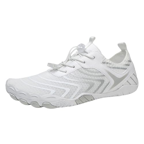 Sneaker Damen Laufschuhe Turnschuhe Sportschuhe Schnürsenkel Luftkissen Sneaker rutschfeste Weiche Schuhe Fußballschuhe Casual Größe Für Trekking Workout Running von ReSin90s