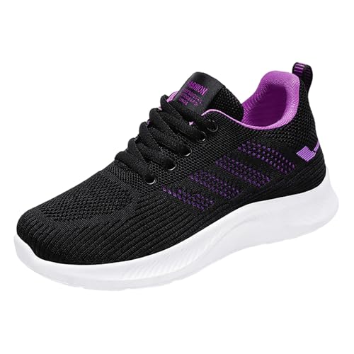 Sneakers Damen Laufschuhe Turnschuhe Leichte Joggingschuhe Straßenlaufschuhe Sneaker Weiche Schuhe Fußballschuhe Casual Größe Für Trekking Workout Running von ReSin90s