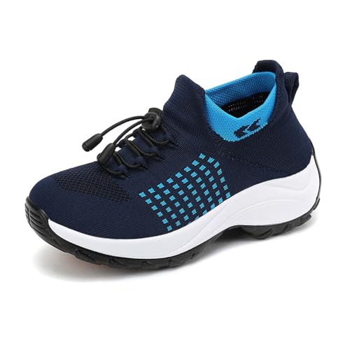 Sommerschuhe Damen Turnschuhe Sportschuhe rutschfeste Leichtgewichts Straßenlaufschuhe Sneaker Joggingschuhe Weiche Schuhe Fußballschuhe Casual Größe Für Trekking Workout Running von ReSin90s