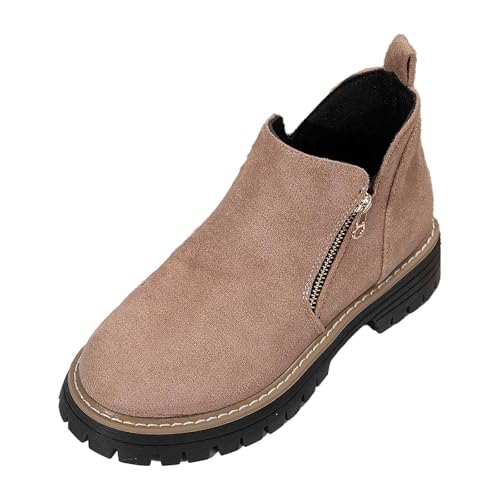 Stiefeletten Damen Kurz Wasserdicht Damenschuhe Elegant und Bequem Stylisch Stiefeletten mit Rutschfest Sohle Übergangsstiefel Bequem Anti-Rutsch Reitstiefel Stiefeletten Damen Kurz Wasserdicht Damenschuhe Elegant und Bequem Stylisch Stiefeletten mit Rutschfest Sohle Übergangsstiefel Bequem Anti-Rutsch Reitstiefel von ReSin90s