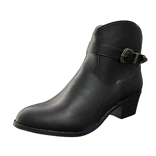 Stiefeletten Damen Kurzstiefel Cowboystiefel Orthopädische Boots Frauen Ankle Wellies Regenstiefel Sommerstiefel Frühling Kunstleder Booties Stiefeletten Damen Kurzstiefel Cowboystiefel Orthopädische Boots Frauen Ankle Wellies Regenstiefel Sommerstiefel Frühling Kunstleder Booties von ReSin90s