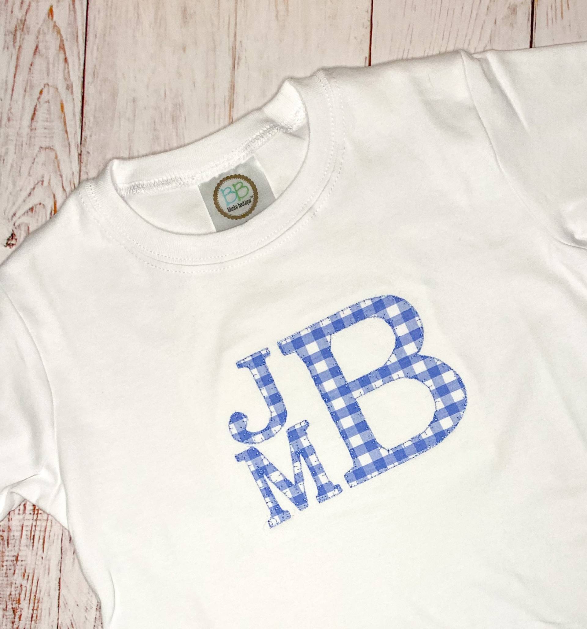 Mehr Farben, Gestapeltes Monogramm-Shirt Für Babys Und Kleinkinder, Personalisiertes Hemd Jungen Mädchen, Baby Mit Monogramm, Kleinkind von ReaReaJs