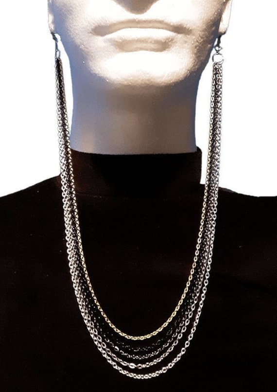 5 Strang Mixed Metal Töne Earlace Jetzt Auch in Solid Colors - Ohrschmuck 5 Strang Mixed Metal Töne Earlace Jetzt Auch in Solid Colors - Ohrschmuck von ReactionBodyChains