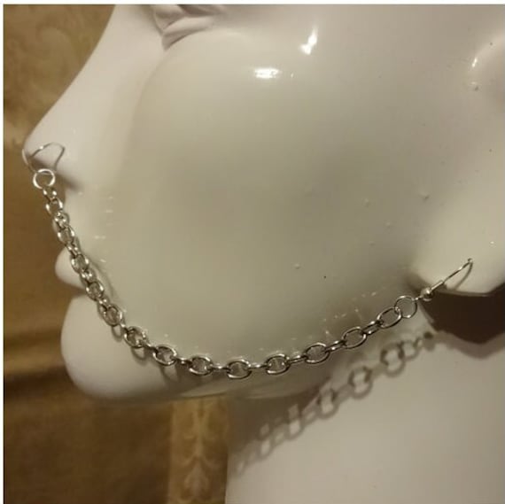 Silber Dicke Kette Nasenkette Silber Dicke Kette Nasenkette von ReactionBodyChains