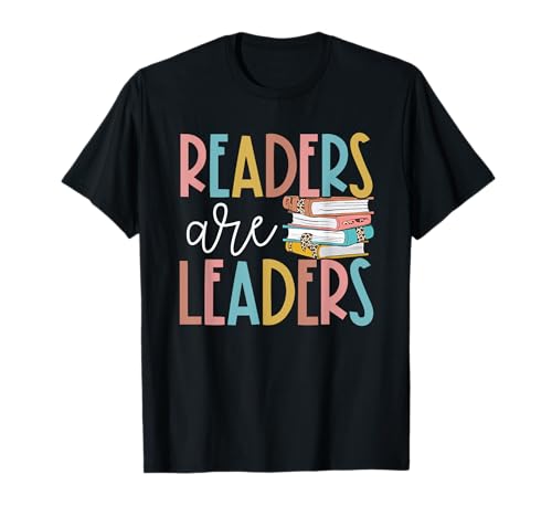 Leser sind Führer, Leserinnen, Buchliebhaber, Lehrerinnen, Kinder T-Shirt Leser sind Führer, Leserinnen, Buchliebhaber, Lehrerinnen, Kinder T-Shirt von Readers Are Leaders Book Lover Teacher Apparel Co.