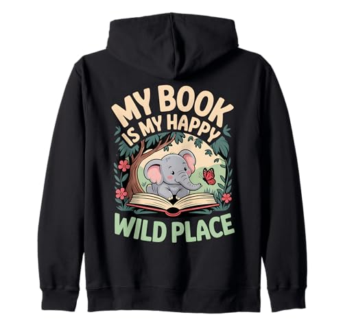 Reading Reading lover Book Reader Kids Kapuzenjacke Reading Reading lover Book Reader Kids Kapuzenjacke von Reading Zoo Animals Book Lover Apparel
