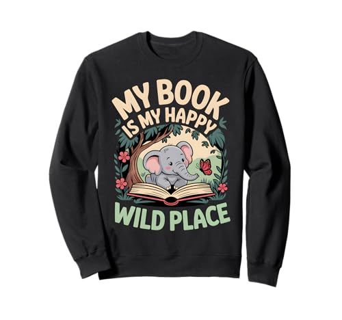 Reading Reading lover Book Reader Kids Sweatshirt Reading Reading lover Book Reader Kids Sweatshirt von Reading Zoo Animals Book Lover Apparel