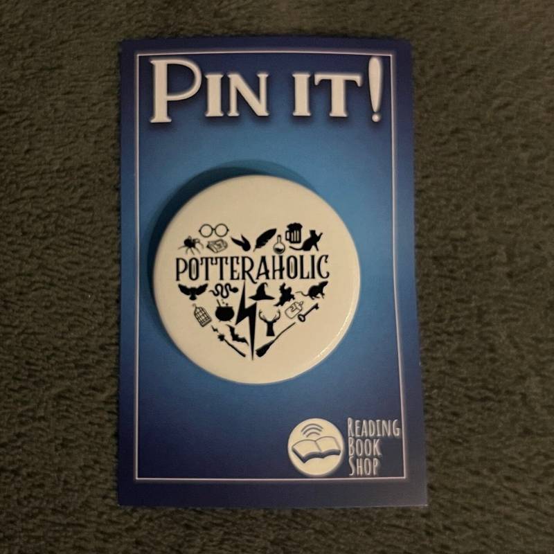Potteraholic | Button Mit Nadel - Potterhead von ReadingBookShop