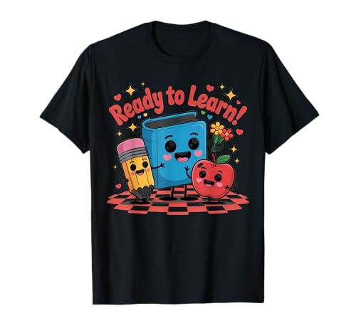 Lernbereit, niedliches Schulbedarf-Design für Kinder T-Shirt Lernbereit, niedliches Schulbedarf-Design für Kinder T-Shirt von Ready to Learn Cute School Supplies Design
