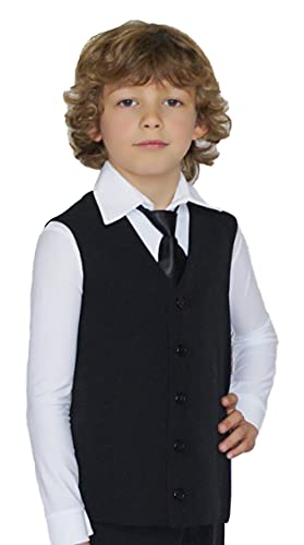 Ready4Dance Eric Kinder und Jungendliche Tanz Weste Eric für Standard und Ballsaal, schwarz, 12 Jahre von Ready4Dance