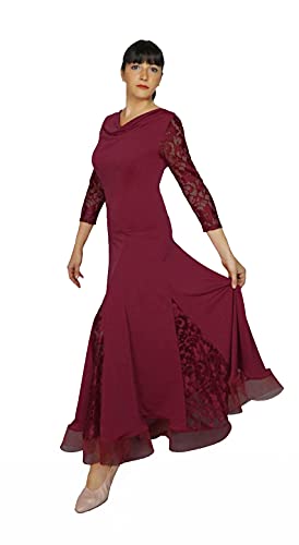 Ready4Dance langes Damen-Tanz-Kleid Standrad und Gesellschaftstanz (M) von Ready4Dance