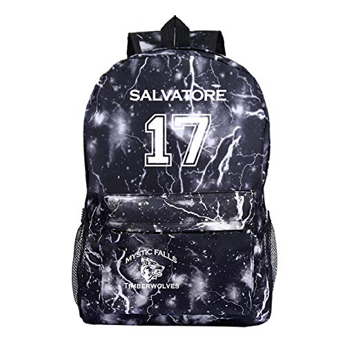 Neu The Vampire Diaries Rucksack Schüler Schultaschen Schöne Neue Muster Rucksack für Männer Frauen Mode Teenager Bücher Rucksack-12 von ReadyGo