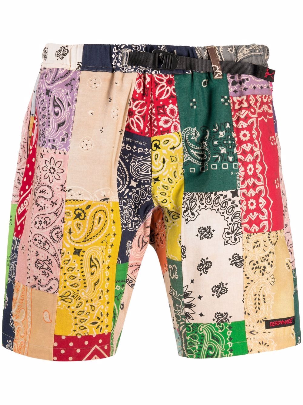 Readymade Shorts mit Bandana-Print - Nude von Readymade