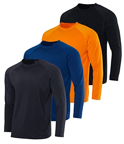 Real Essentials Herren Rashguard, Set 4, 5XL Große Größen von Real Essentials